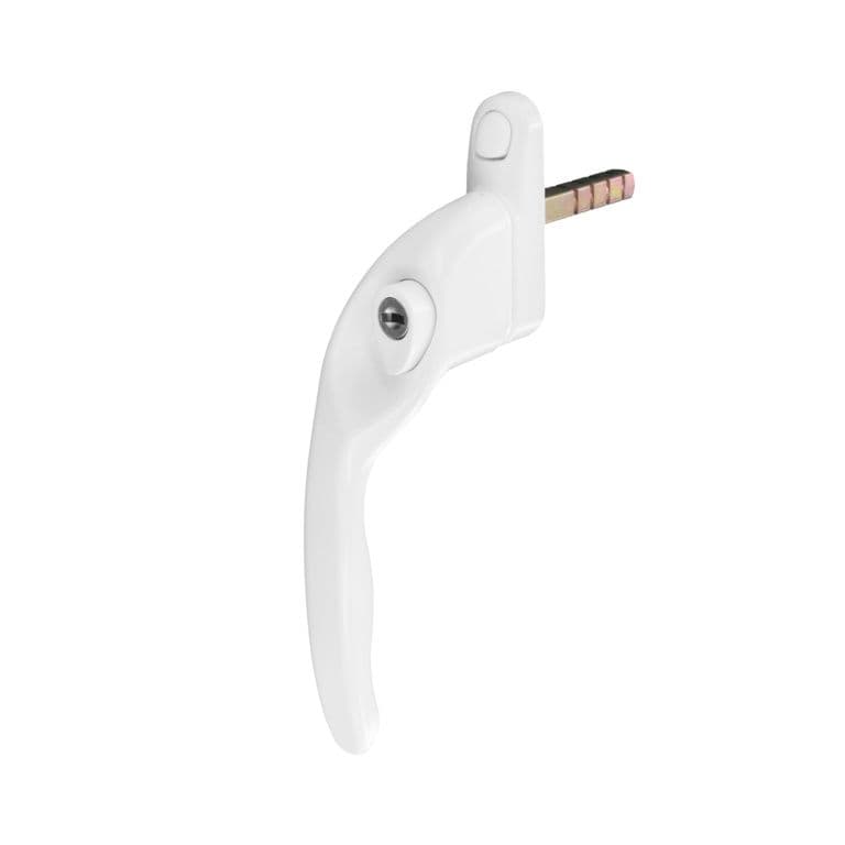 Securit Upvc Left Hand Espag Lock Window Handle - White