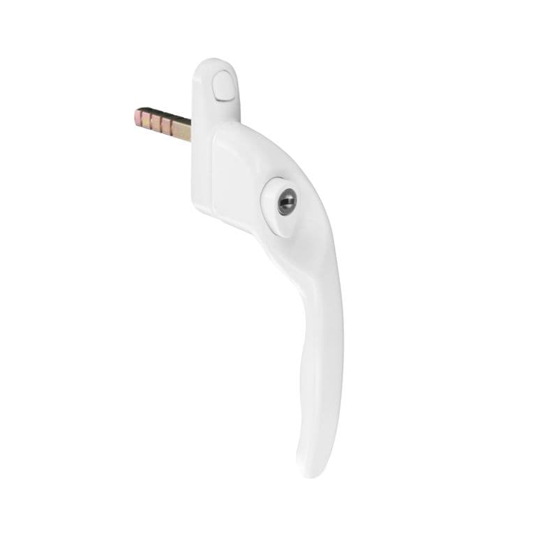 Securit Upvc Right Hand Espag Lock Window Handle - White