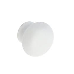 Securit White Ceramic Knobs (2) - 35mm