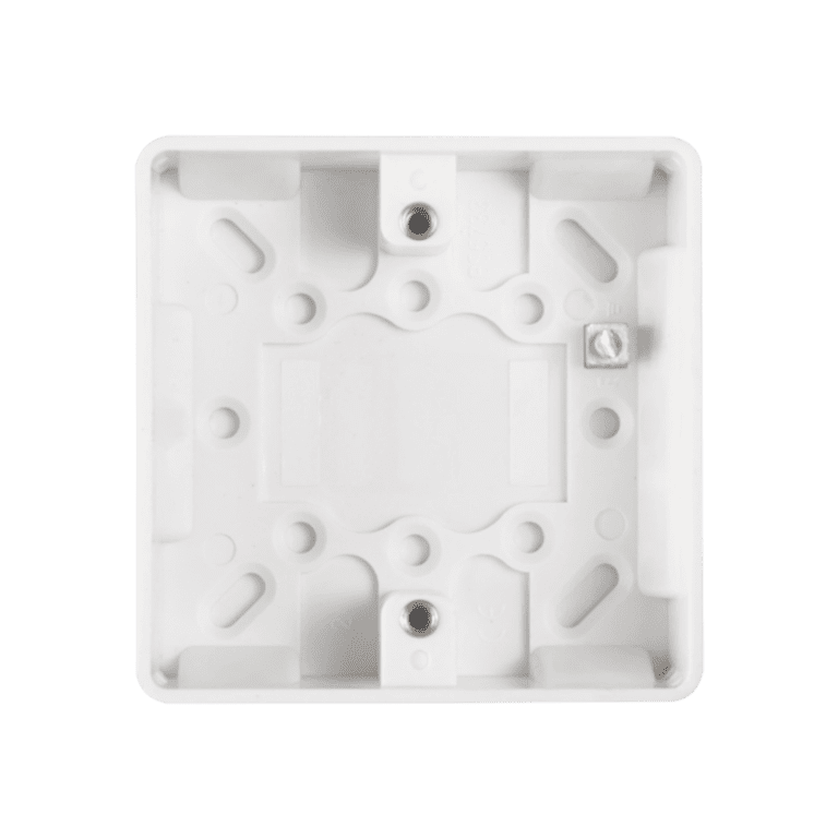 Securlec 1 Gang Pattress Box - 16mm