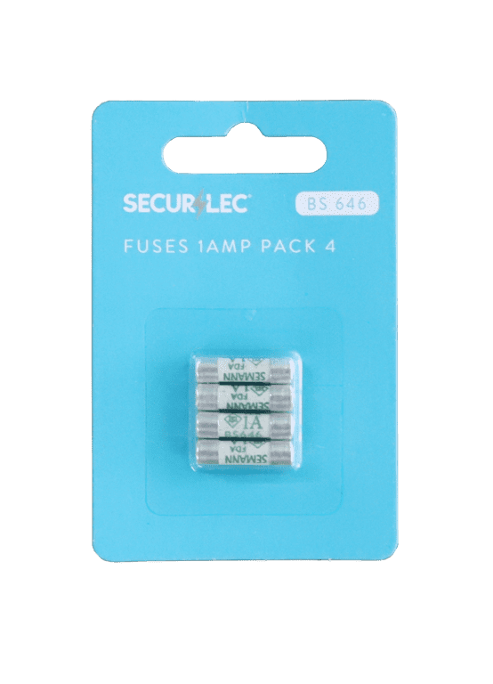 Securlec 1A Fuse - Pack 4