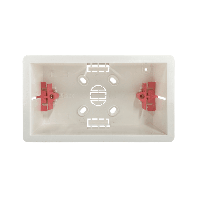 Securlec 2 Gang Dry Lining Box - 47mm Deep