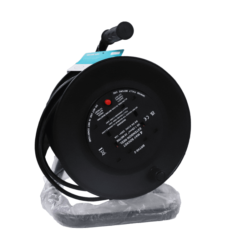 Securlec 4 Gang Extension Reel - 20m 13 Amp