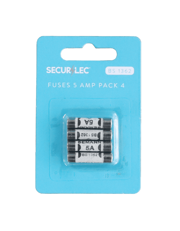 Securlec 5A Fuses - Pack 4