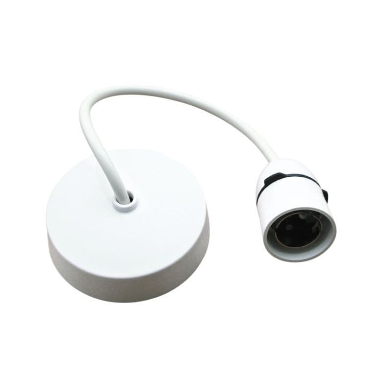 Securlec Pendant Kit Short Skirt Lampholder - 6" (15cm)