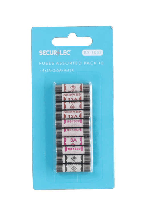 Securlec Plug Fuses - 3,5 &13A Pack 10