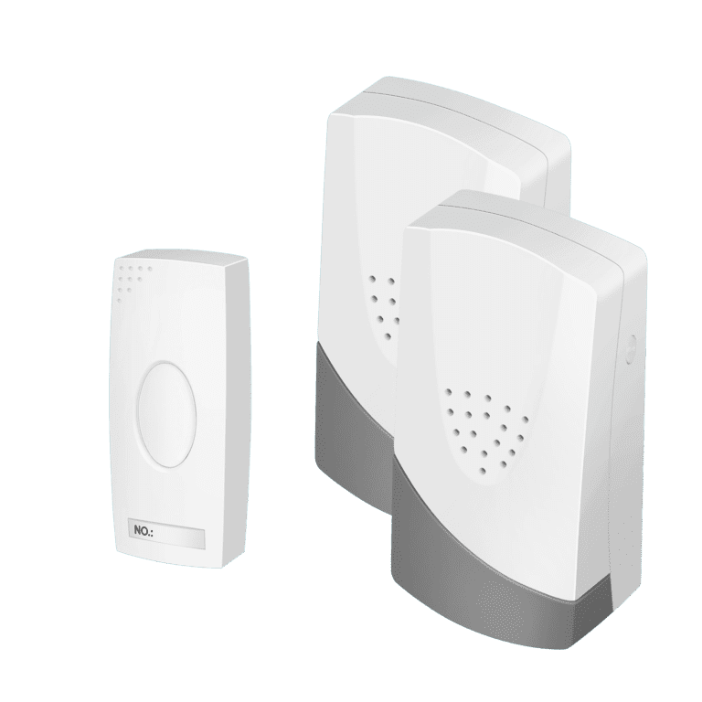 Securlec Plug-In Wireless Doorbell & 2 Chimes - 100m