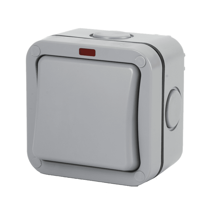 Securlec Single Outdoor Weatherproof Switch 2 Way - IP66