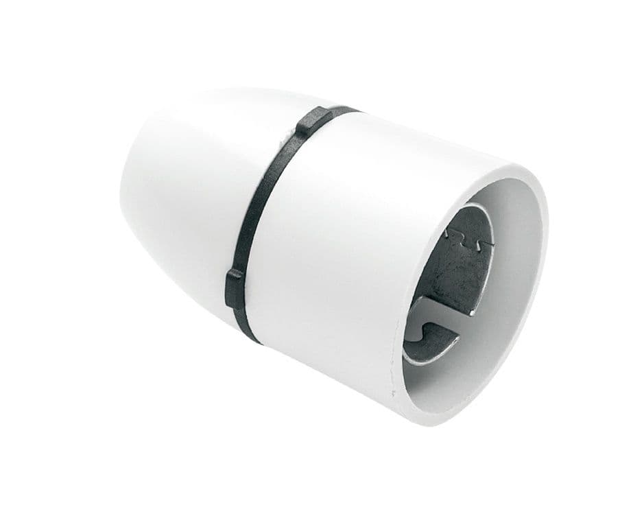 Securlec T2 Cord Grip Lampholder White - Pre-Packed