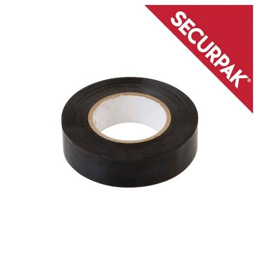 Securpak 5m PVC Tape - Black