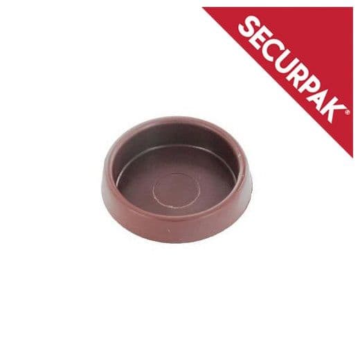 Securpak Brown Castor Cup - Large Pack 2