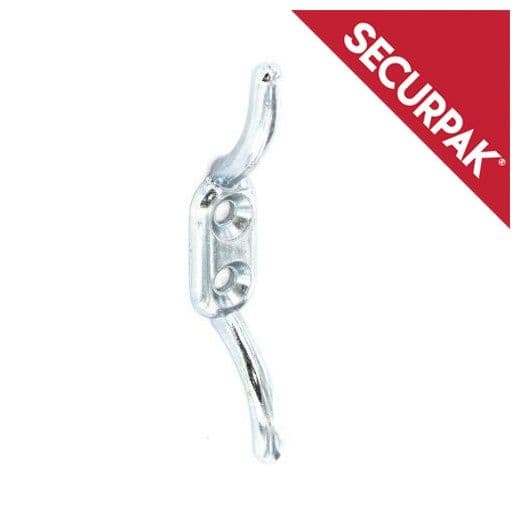 Securpak Cleat Hook - 90mm Zinc Plated