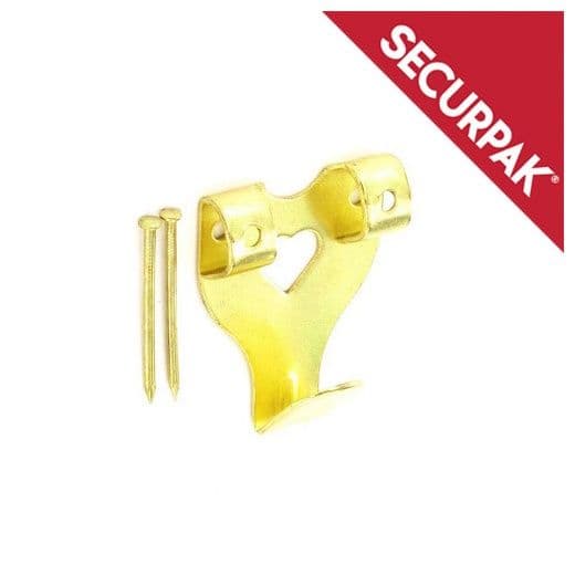 Securpak Double Picture Hooks & Pins BP - Pack 8