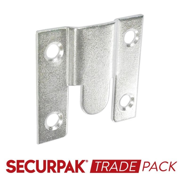 Securpak Flush Mounts Zinc Plated 35mm - 4 Pack