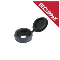 Securpak Fold Over Screw Caps 10g Grey - Pack 25