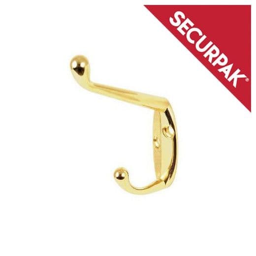 Securpak Hat & Coat Hook - 105mm BP