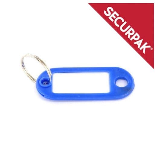 Securpak Key Ring With Tab - Pack 8