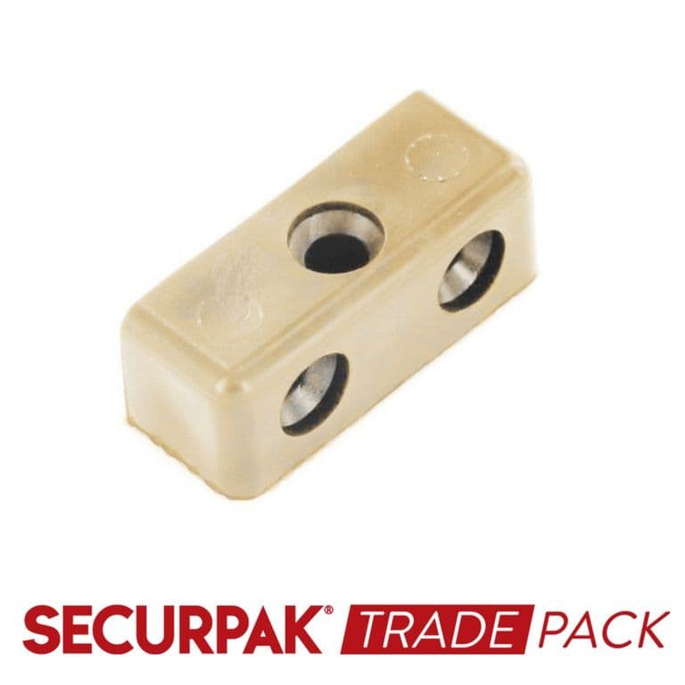 Securpak Modesty Block Beige - 30 Pack