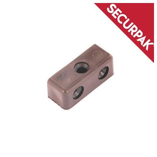 Securpak Modesty Block - Brown Pack 12