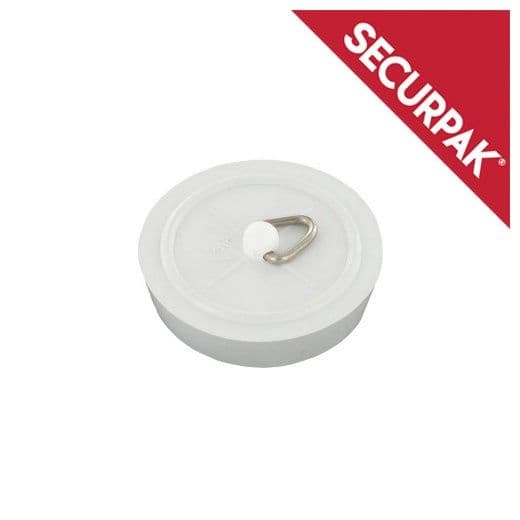Securpak Sink Plug Pack 2 - 38mm White