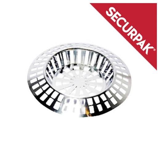 Securpak Sink Strainer - 45mm Chrome Plated