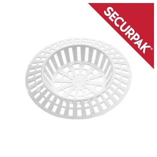 Securpak Sink Strainer - 45mm White