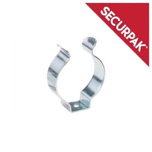 Securpak Zinc Plated Tool Clip - 1/4" Pack 2