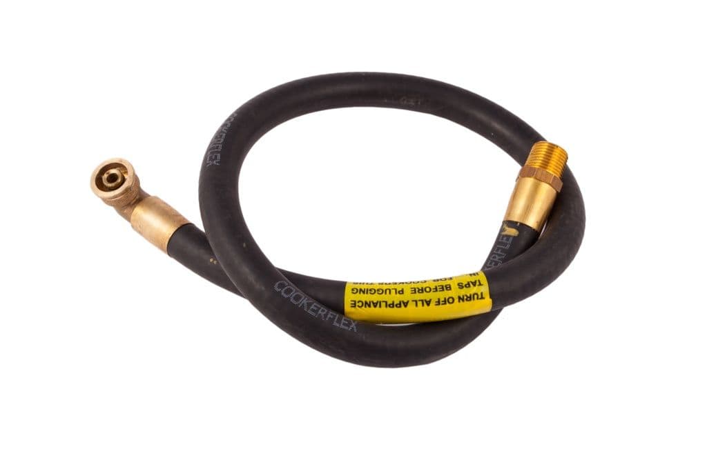 Securplumb Bayonet Angle Cooker Hose - 1100 x 3/8