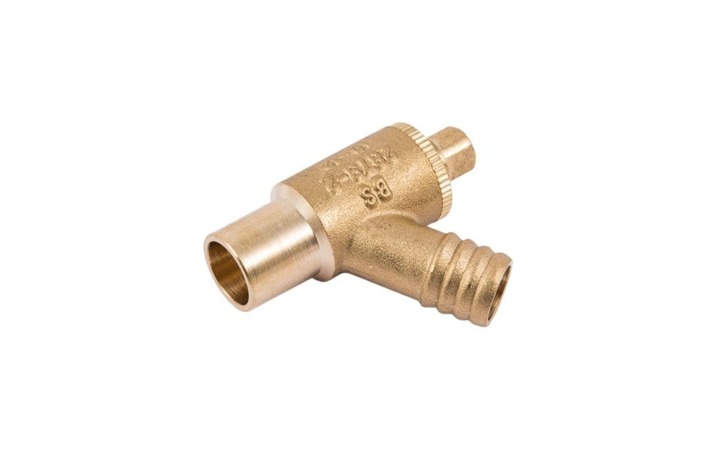 Securplumb Type A Brass Drain Off Cock - 1/2"