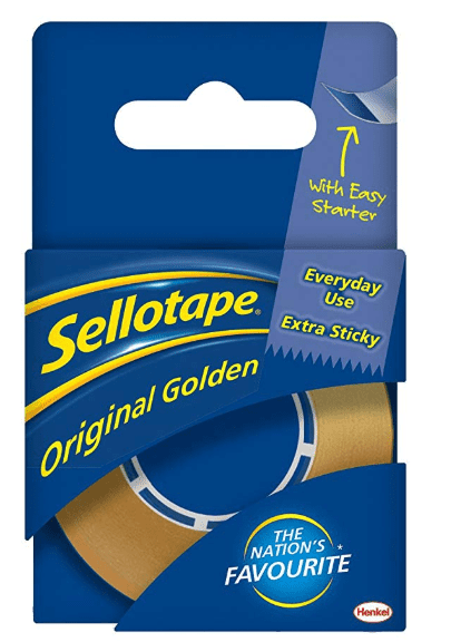 Sellotape 24mm X 66mm Original Golden Tape | GBB Stationery