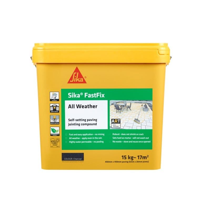 Sika Fastfix All Weather Jointing Compound - Charcoal 15kg