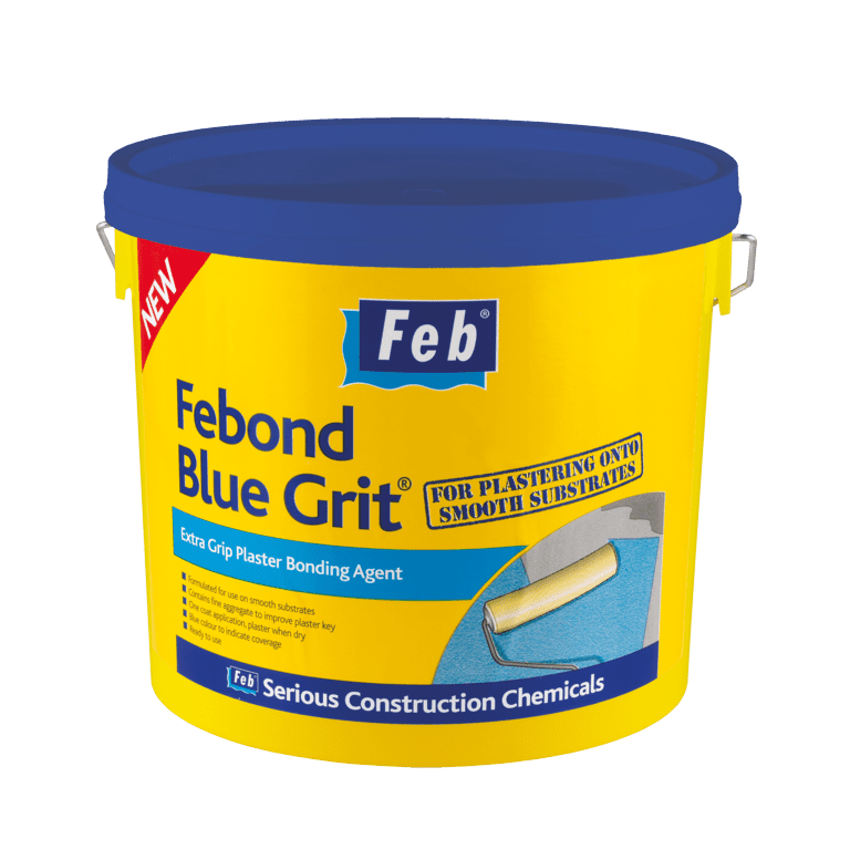 Sika Febond Blue Grit Plasterers Grip Coat - 5L