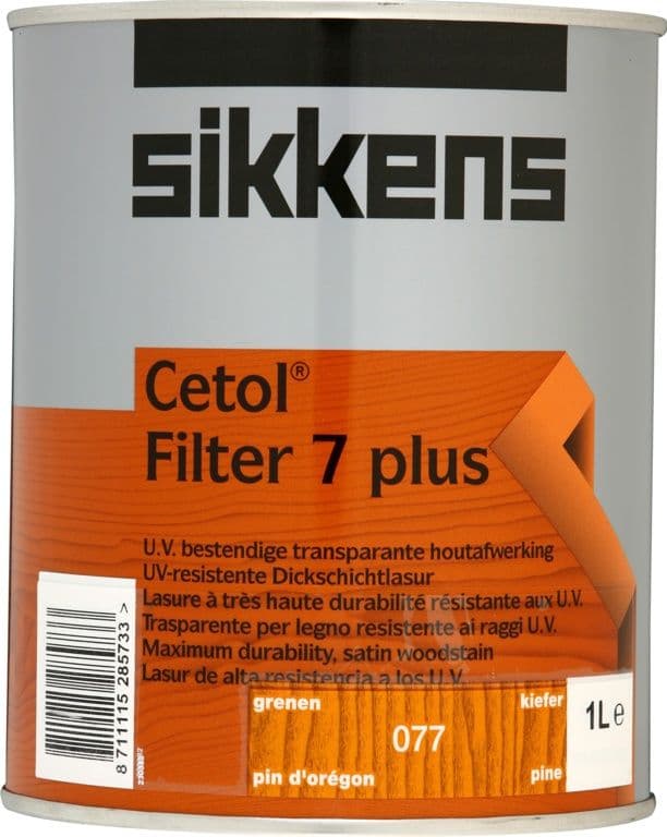 Sikkens Cetol Filter 7 Plus 1L - 077 Pine