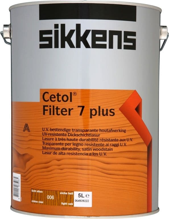 Sikkens Cetol Filter 7 Plus 5L - 006 Light Oak