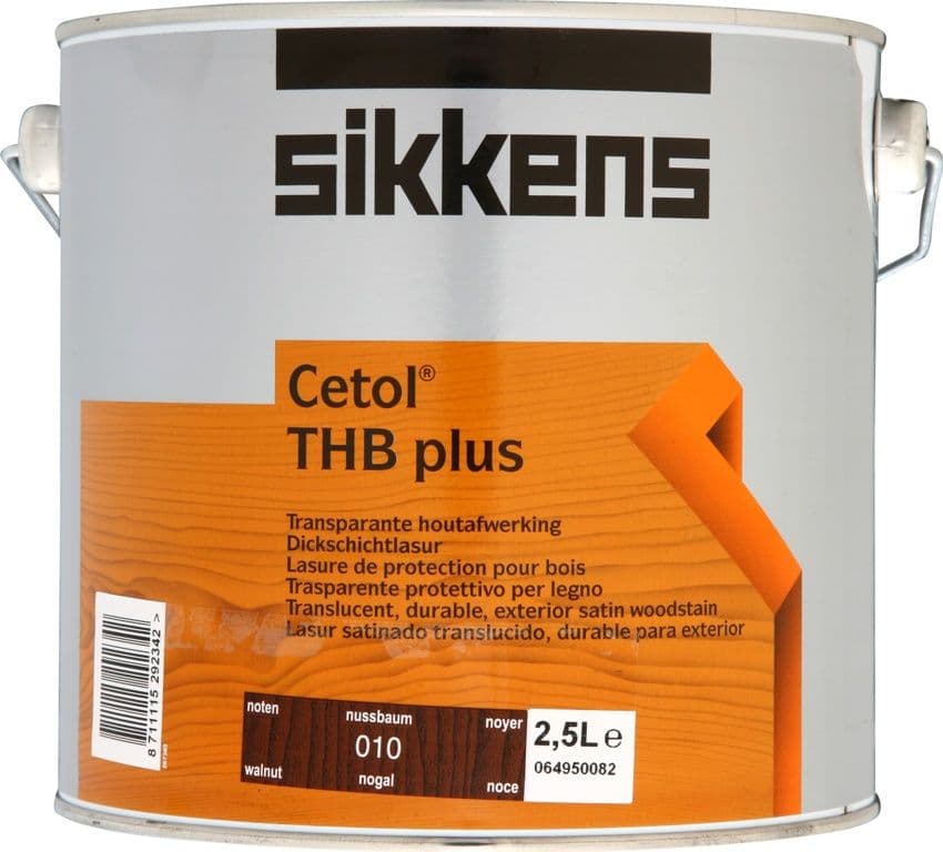 Sikkens Cetol THB Plus 2.5L - 010 Walnut