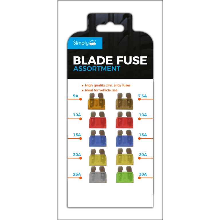 Simply Brand's Blade Fuse Assortment - Pack 10