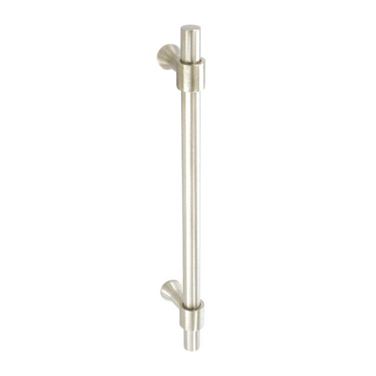 Smiths Architectural Brass Shouldered Handle160mm - Satin Nickel