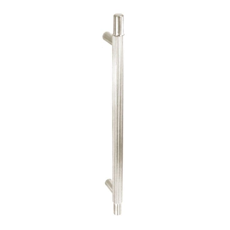 Smiths Architectural Linear Knurled Handle 192mm - Satin Nickel
