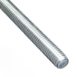 Smiths Ironmongery Zinc Plated Threaded Rod - M16 x 1m