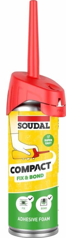 Soudal Compact Fix & Bond Gap Filling Foam - 150ml