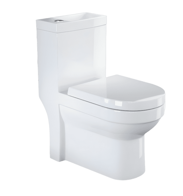 SP 2 In 1 Toilet, Sink & Tap - W: 370mm H: 780mm D: 700mm