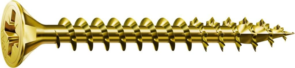 Spax Yellox Woodscrews Pack 200 - 4.5mm x 30mm