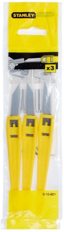 Stanley Disposable Craft Knife - Length: 140mm - 3 Piece