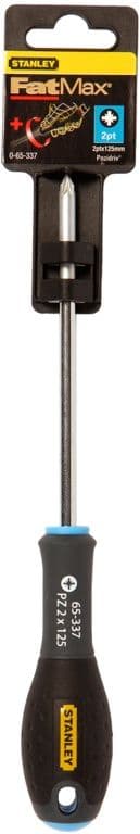 Stanley Fatmax Pozi - Pozidriv Tip Number: 2 - Blade Length: 125mm