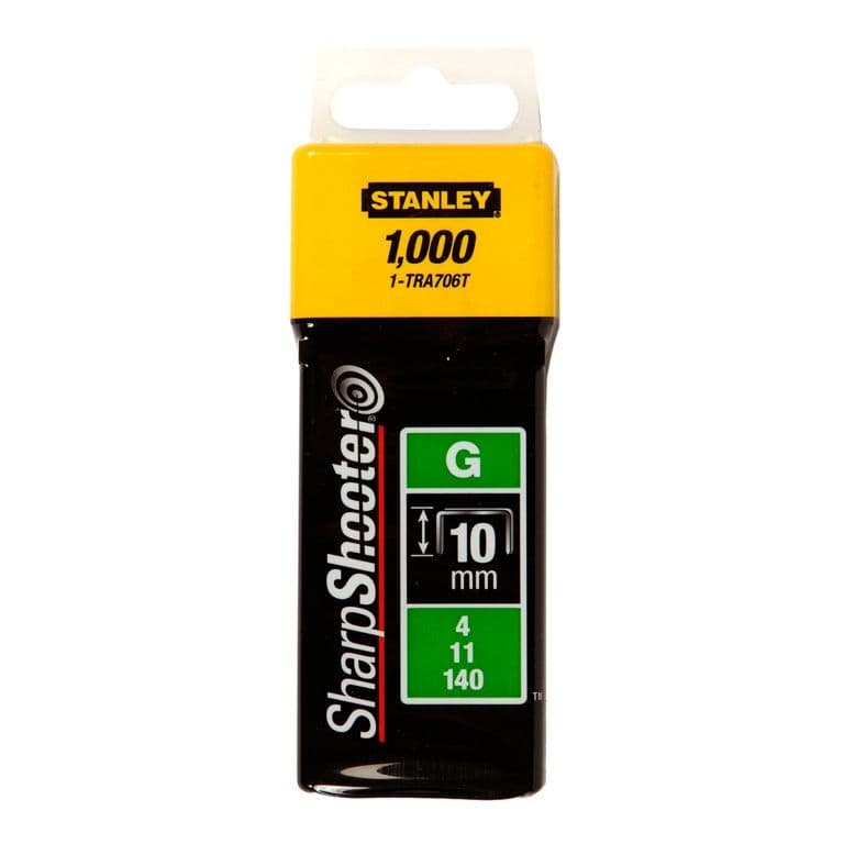 Stanley Heavy Duty Staples - 10mm x 1000