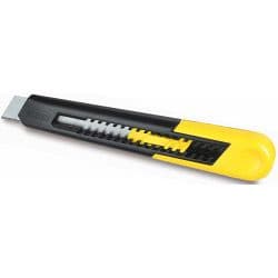 Stanley SM Snap off Blade Knife - 18mm - Blade Width: 18mm x Length: 160mm