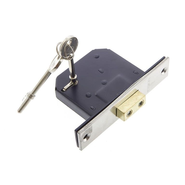 Sterling 5 Lever Deadlock Nickel - 2.5"