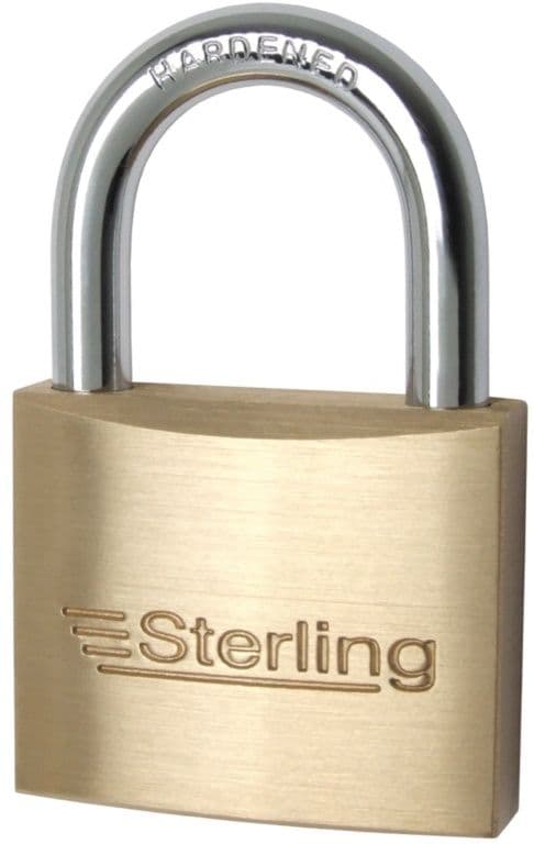 Sterling Economy Brass Padlock - 40mm