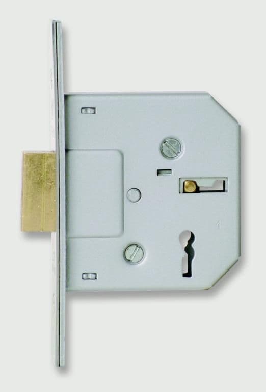 Sterling Mortice Deadlock Nickel Plated - 3L - 2.5"