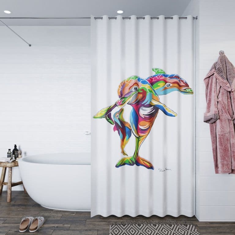 Steven Brown Hannah McWave Shower Curtain - B80